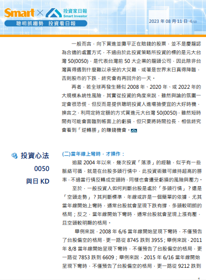 大不了套牢：ETF逆轉勝